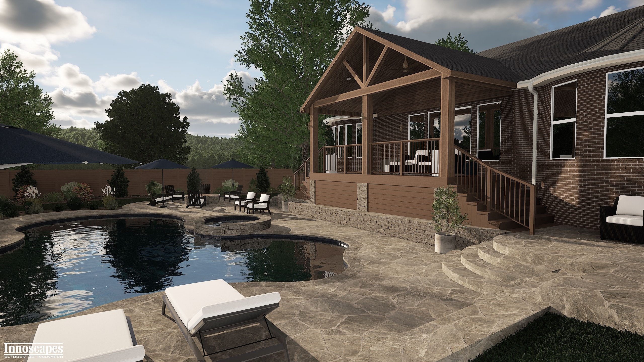 Rustic Patio